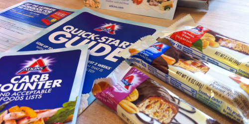 FREE Atkins Quick-Start Kit = 3 FREE Bars, Product Coupons + More (Still Available)