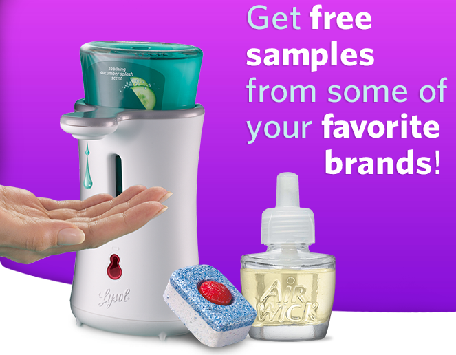 Sam's Club Request 5 FREE Samples (Air Wick, Finish Powerball, Lysol