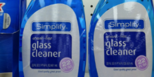 Rite Aid: Simplify Glass Cleaner Only 67¢