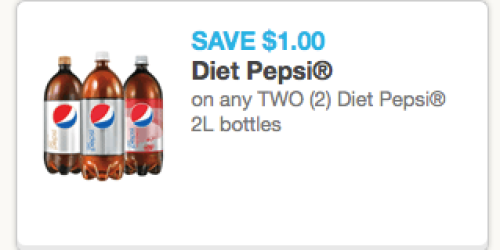 Rare $1/2 Diet Pepsi 2L Coupon Reset!? (+ Great Deals at CVS & Walgreens!)