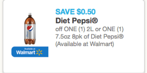 *HOT* $0.50/1 Diet Pepsi 2 Liter Bottle Coupon (+ Only 49¢ at CVS or Walgreens This Week!)