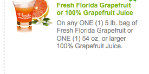 *HOT* $2/1 Grapefruit Juice/Grapefruit Coupon (New Coupon!) = $0.48 Juice at Walmart