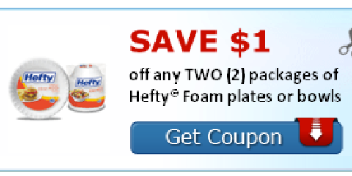 $1/2 Hefty Foam Plates Coupon = Only $1 at Family Dollar (Great for Super Bowl Party!)