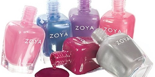 Zoya: 3 FREE Bottles of Nail Polish – Just Pay $10 Shipping!