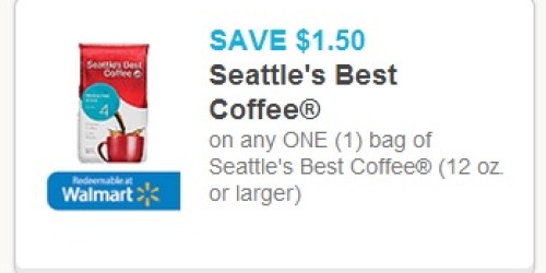 $1.50/1 Seattle’s Best Coffee Coupon Reset?! = Only $3.49 at Target