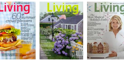 FREE Subscription to Martha Stewart Living Magazine (Still Available!)