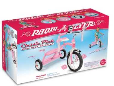 radio flyer classic pink tricycle