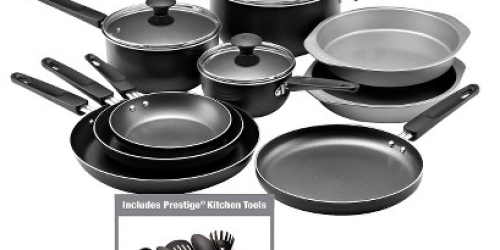 Target Daily Deal: Farberware 18 Piece Cookware Set w/ Prestige Kitchen Tools Only $60 Shipped (Reg. $89.99!)