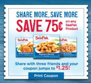 *HOT* $1.25/1 SeaPak Product Coupon = SeaPak Shrimp Poppers as Low as ...