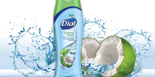 High Value $1/1 Dial Coconut Water Body Wash Coupon (Facebook)