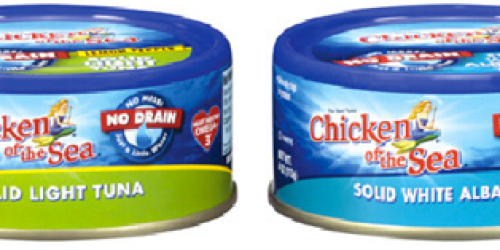 Rare $0.50/1 Chicken of the Sea No Drain Tuna Coupon (Facebook)