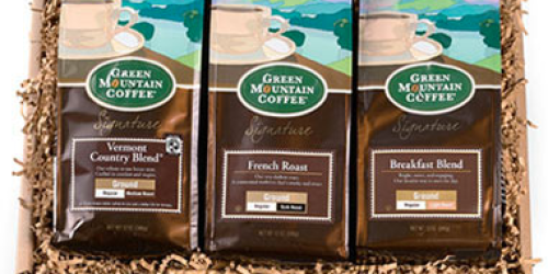 Green Mountain Coffee: Sampler Sale = 3 Bags of Ground Coffee Only $4.81 Each Shipped