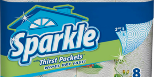 High Value $1/1 Sparkle Paper Towels Coupon (Back Again!) = Only $0.38 Per Roll at CVS
