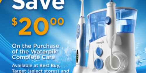 High Value $20/1 WaterPik Complete Care Coupon