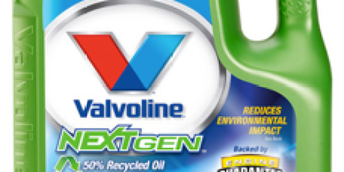 High-Value $10 Valvoline Mail-In Rebate = 5 Quarts Only $7.27 at Walmart (After Rebate)