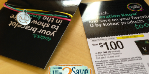 FREE U By Kotex Bracelet Still Available to Request – I Just Received Mine!