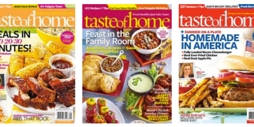 Taste of Home Magazine Only $0.57 Per Issue (Includes Recipes, Healthy Eating Tips, + More!)