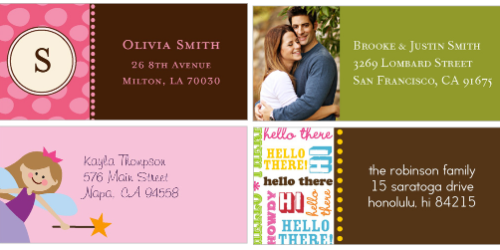 Shutterfly.com: FREE 24ct Personalized Address Labels (Today Only!) – Just Pay $1.99 Shipping