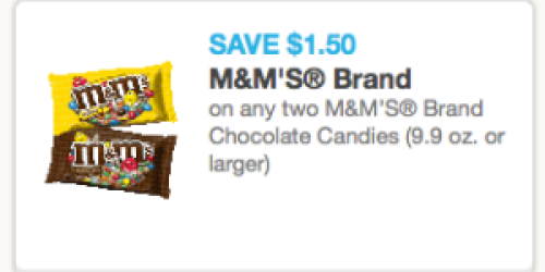 New High-Value $1.50/2 M&M’s Candies Coupon = Great Deals at Rite Aid and Target