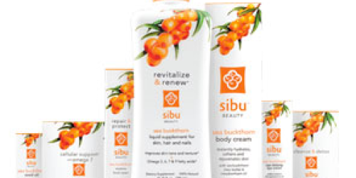 FREE Sibu Beauty Samples (1st 20,000 – Facebook!)