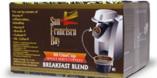 Amazon: San Francisco Bay Coffee K-Cups for Keurig Brewers Only $0.34 Each Shipped