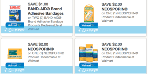 New Band-Aid & Neosporin First Aid Coupons + CVS & Walgreens Deal Scenarios