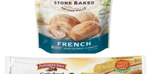 New $1/1 Pepperidge Farm Frozen Bread or Rolls Coupon = as Low as Only $1.28 at Walmart
