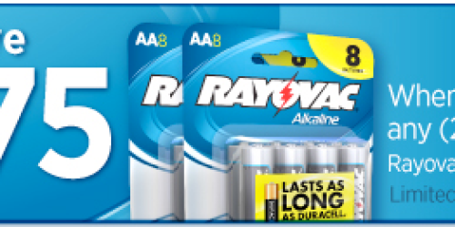 FREE Rayovac Batteries 4 Pack for 1st 1,000 (Or Snag a $1.75/2 Rayovac Batteries Coupon!)