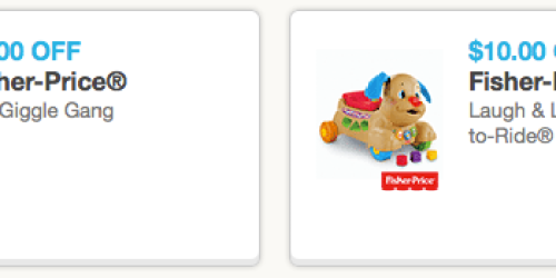 New & Reset Fisher-Price Toy Coupons = Great Deals at Toys R Us (Through 2/23)