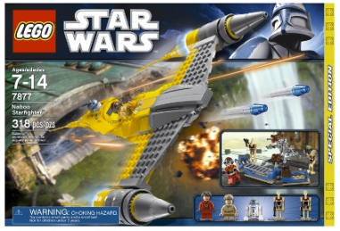 Target Daily LEGO Star Wars Naboo Starfighter Special Edition Only $40 Shipped