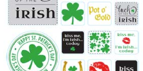FREE St. Patrick’s Day Stickers (Working Again!)