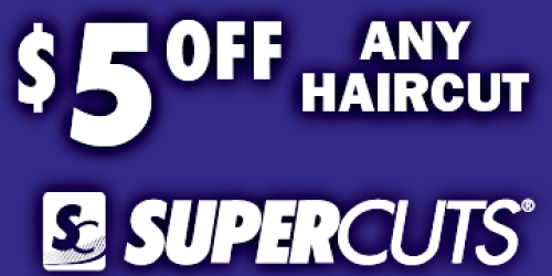 SuperCuts: $5 Off ANY Haircut (Text Offer)