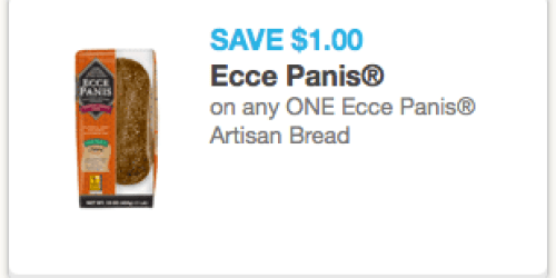 Rare $1/1 Ecce Panis Artisan Bread Coupon = Only $0.88 at Walmart