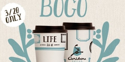 Coffee Deals Valid Tomorrow, 3/20: BOGO Drinks at Caribou Coffee & $0.99 Drinks at Biggby Coffee