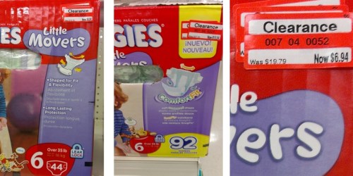 Target: Possible Huggies Diapers Clearance