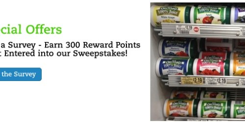 Old Orchard Fan Club Members: Take Short Survey and Earn 300 Reward Points