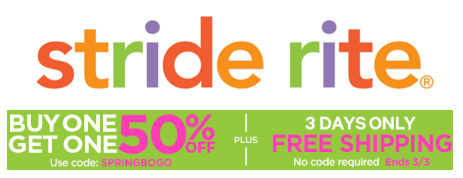 Stride rite best sale $10 coupon