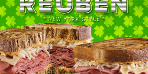 Arby’s: Buy 1 Get 1 Free Reuben (3/15-3/17)
