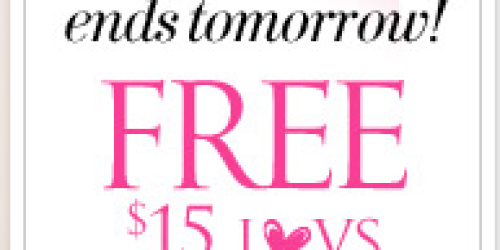 *HOT* Victoria’s Secret: $20 for 2 PINK Lace Bandeaus, Free Panty, Free $15 Gift Card, and Free Secret Rewards Card Valued at $10 or More
