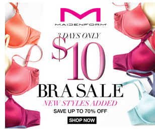 Maidenform: *HOT* Bras Only $9 Shipped