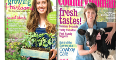 Country Woman Magazine Subscription Only $7.99