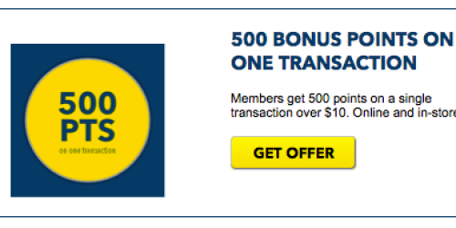Best Buy Reward Zone Members: 500 Free Bonus Points w/ One Transaction Over $10 (Ends Today!)