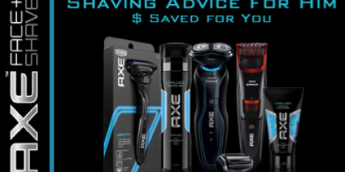 Giveaway: 3 Readers Each Win AXE Face + Shave Prize Package ($84+ Value!)