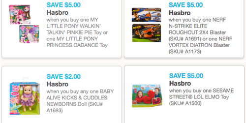 High Value Hasbro Toy and Game Coupons (+ Lots of Walmart Deal Scenarios)