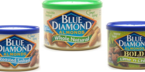 Walgreens.com: Buy 1 Get 1 FREE Blue Diamond Almonds = Only $2 Per Can Shipped
