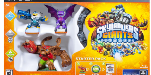 Amazon: Skylanders Giants Starter Kit for Playstation 3 or Wii $39.99 (Regularly $74.99 – Lowest Price!)