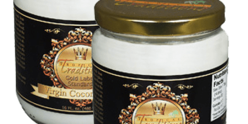 Free Shipping at Tropical Traditions (Ends Tonight!) = Great Deal on Gold Label Virgin Coconut Oil