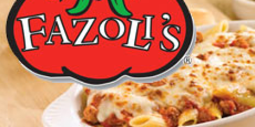 Fazoli’s: FREE Kids Meal With Adult Entree Purchase (Tomorrow Only!)