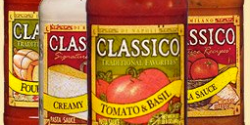 New $1/2 Classico Pasta Sauce Coupon + New Ibotta Offer = Great Deal at Target