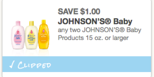 New $1/2 Johnson’s Baby Product Coupon = Great Deal at Rite Aid Thru March 23rd